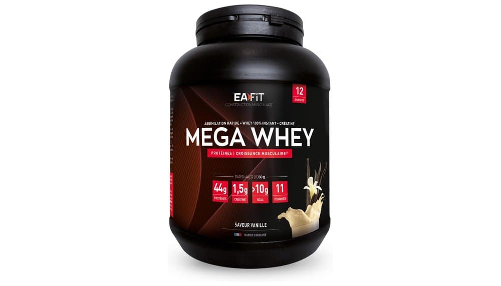 EAFIT Mega Whey Protein Vanilla Review & Test