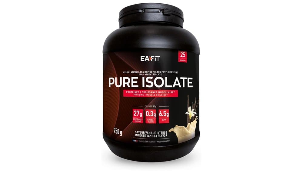 EAFIT Pure Isolate Whey Protein Powder Test & Review