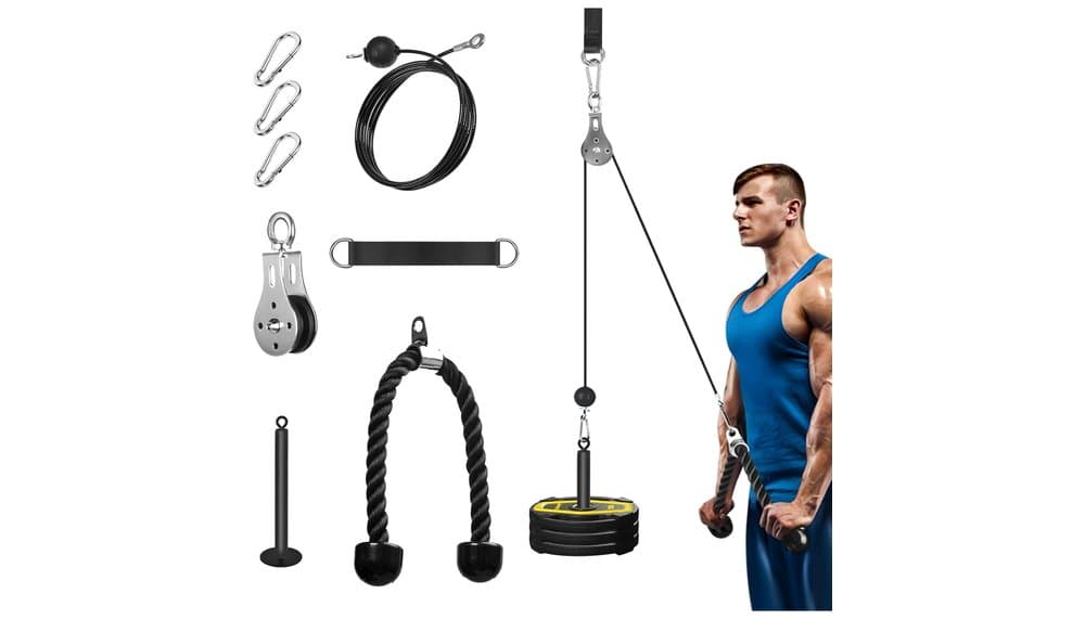 Test du FASPUP Home Gym Cable Pulley System