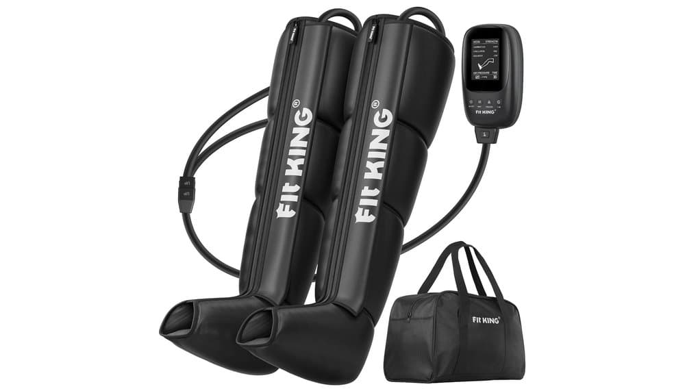 FIT KING Leg Compression Massager Boots Test