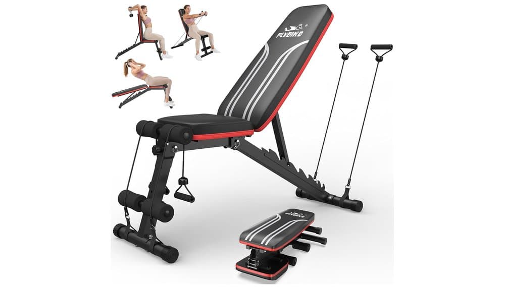 FLYBIRD Adjustable Folding Bench Review & Test
