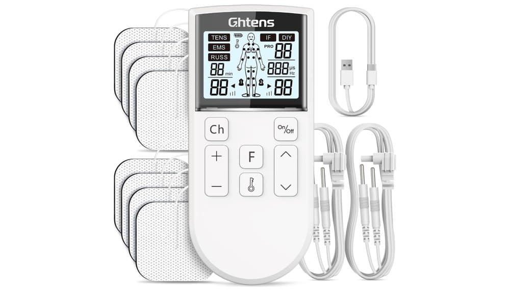 GHTENS 5-in-1 Muscle Stimulator EMS Device Review