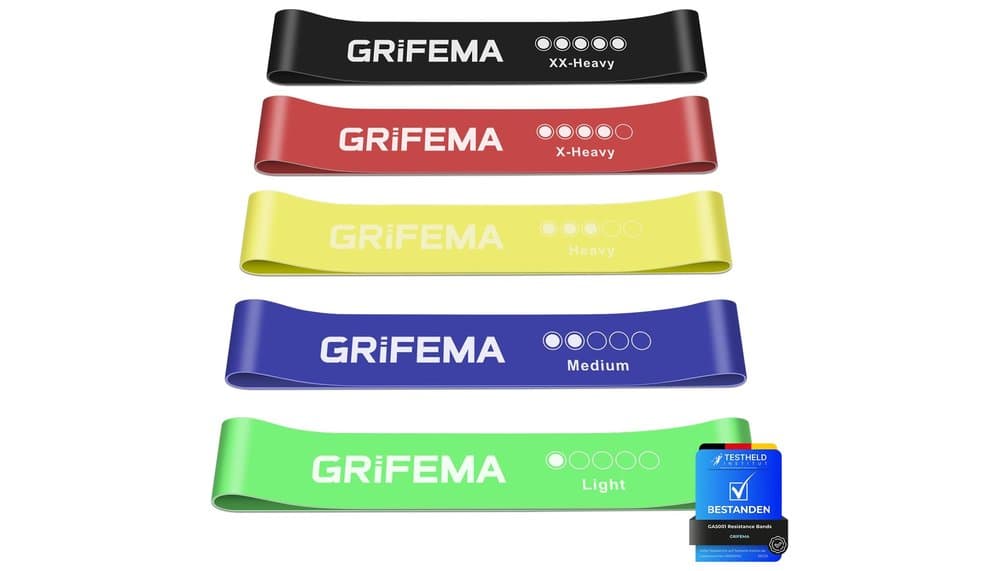 GRIFEMA GA5001 Resistance Bands Set Test & Review