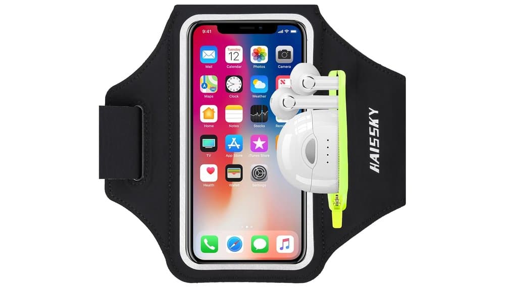 HAISSKY Sports Armband Review with Earphone Pocket