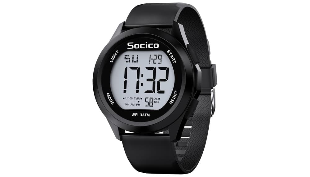 SOCICO Men's Military Digital Sports Watch