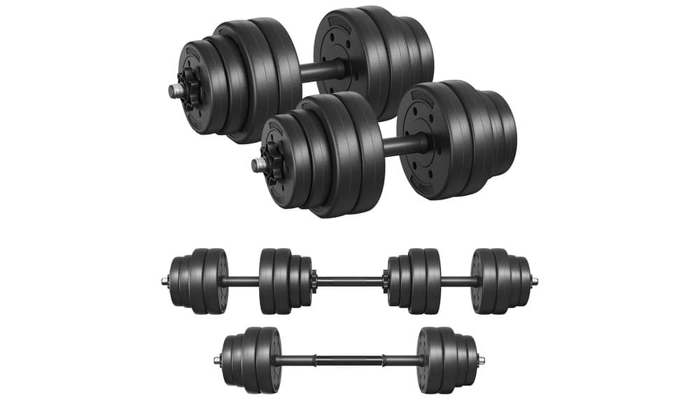 SONGMICS 2 in 1 Dumbbell Set