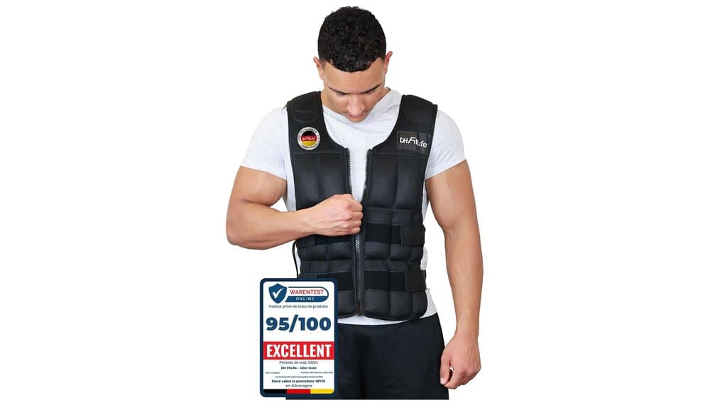 DH FitLife Weighted Vest Review: A HYROX Athlete's Test