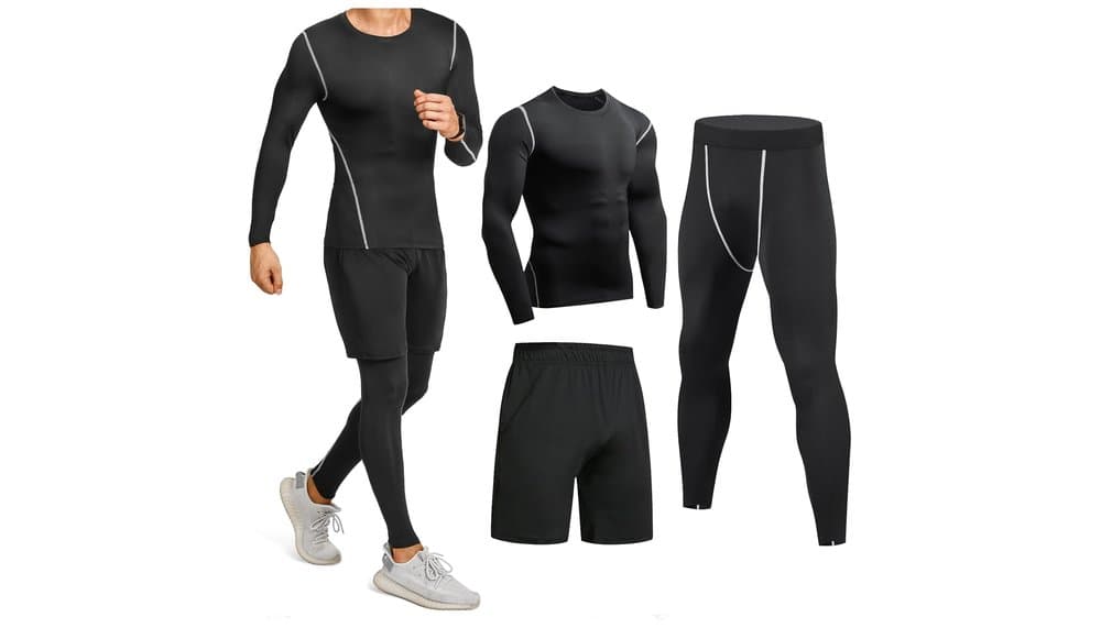 Test Niksa Ensemble Vêtement de Compression Homme